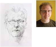 self portrait sketch